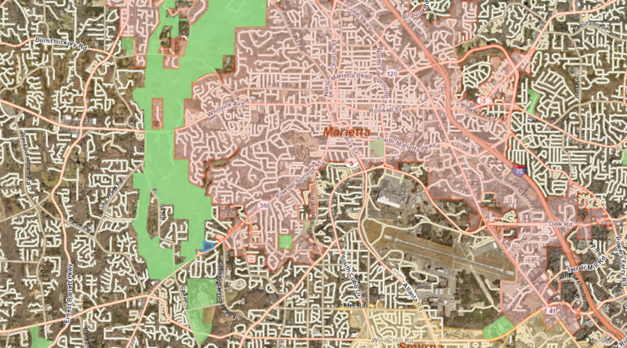 10.8 +/ Acres on Powder Springs Road The Meridian Real Estate Group