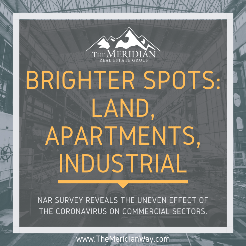 Bright Spots: Land, Apartments, Industrial