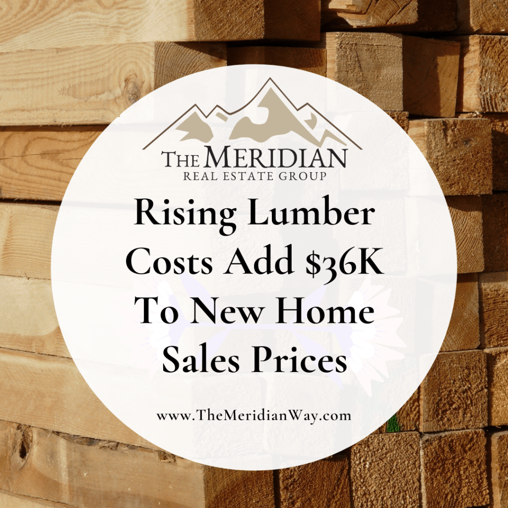 Rising Lumber Costs Add $36K To New Home Sales Prices