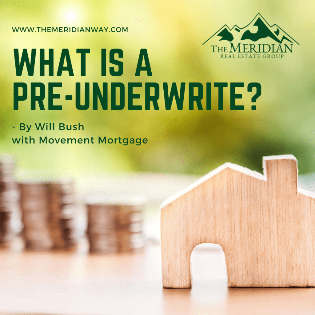 What Is A Pre-Underwrite?