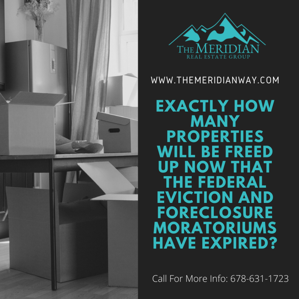 Exactly How Many Properties Will Be Freed Up Now That The Federal Eviction And Foreclosure Moratoriums Have Expired?